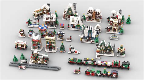 Every set from the LEGO® Winter Village Collection